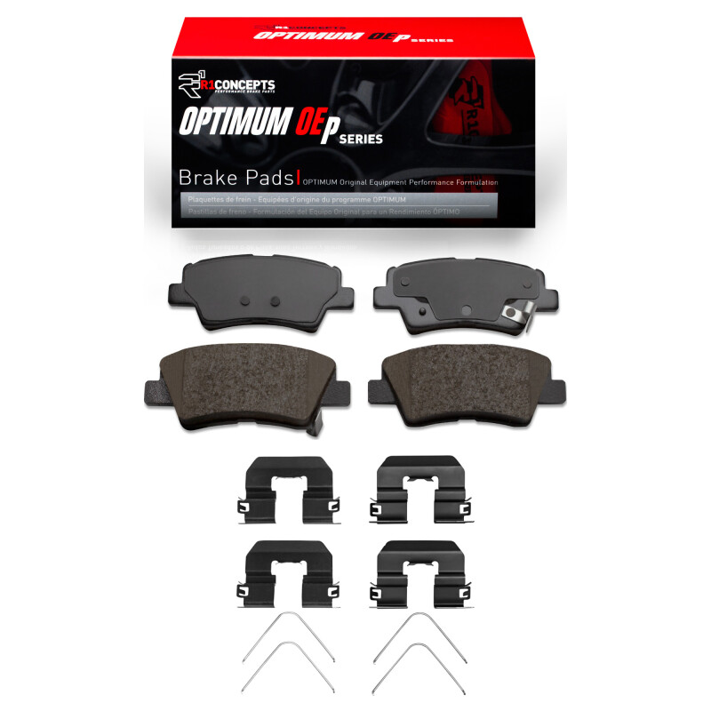 Picture of R1 2009-2022 Hyundai AZERA Rear R1 Optimum OE Pads & Hardware Kit