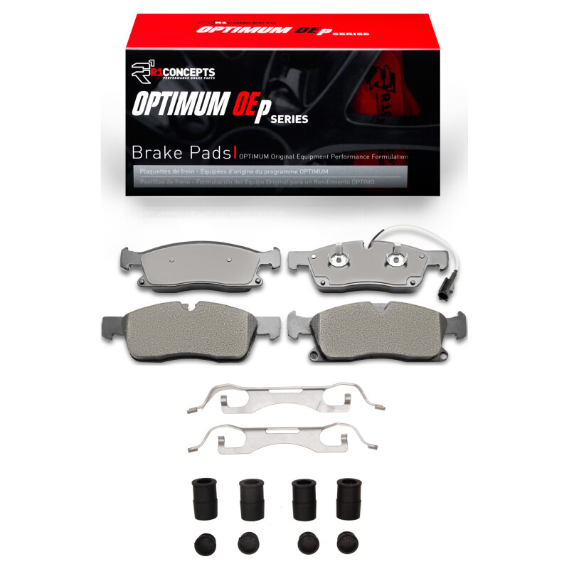 Picture of R1 2017-2023 Maserati LeVante Front R1 Optimum OE Pads & Hardware Kit
