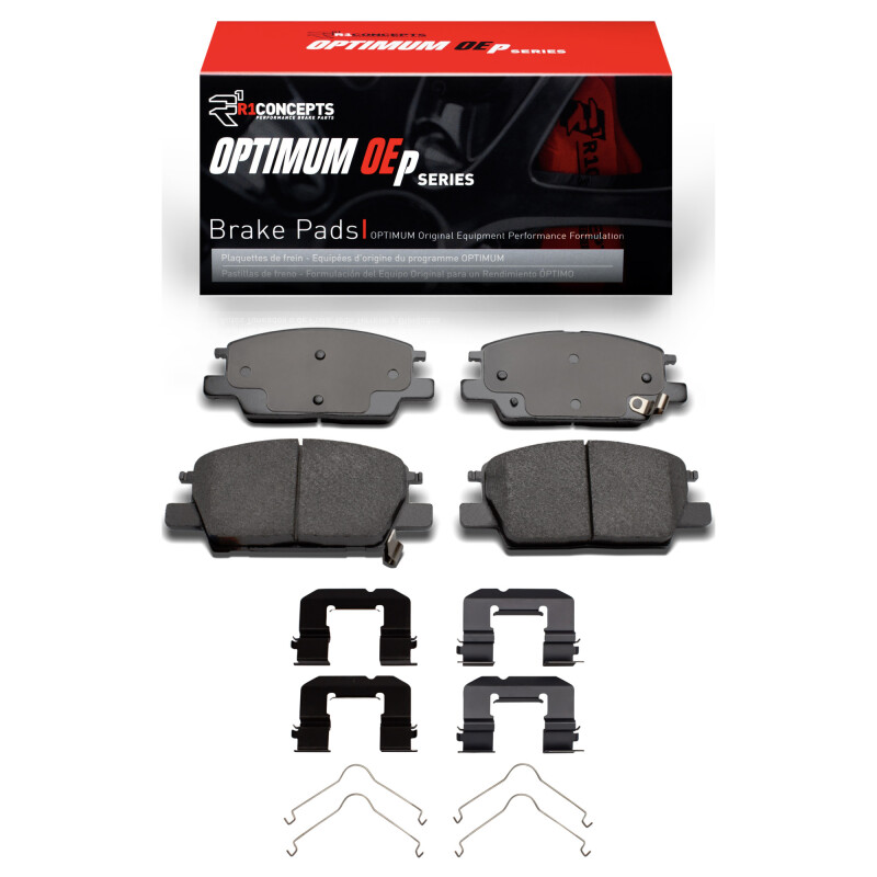 Picture of R1 2016-2022 Buick LaCrosse Front R1 Optimum OE Pads & Hardware Kit