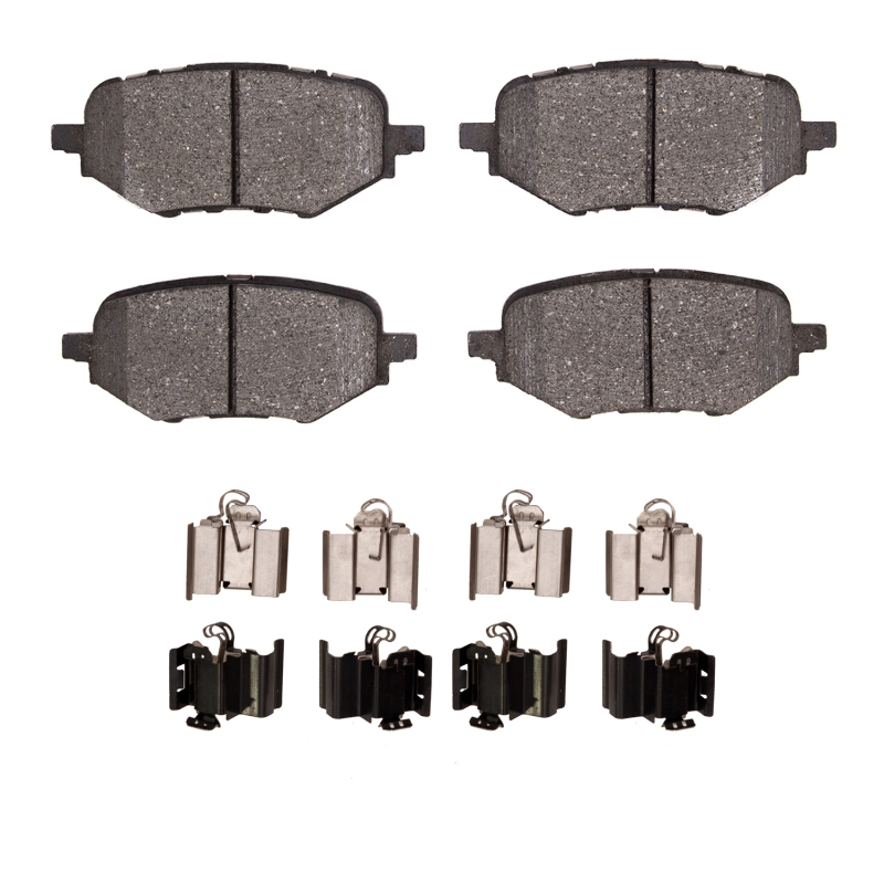 Picture of R1 2017-2025 Acura ADX Rear R1 Optimum OE Pads & Hardware Kit