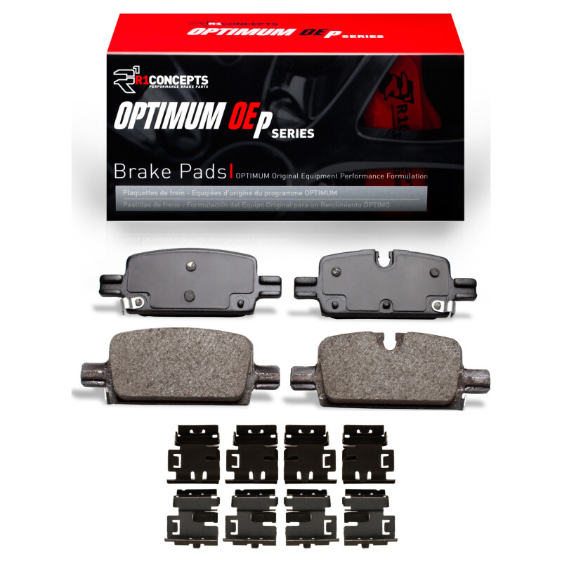 Picture of R1 2019-2026 Acura ZDX Rear R1 Optimum OE Pads & Hardware Kit
