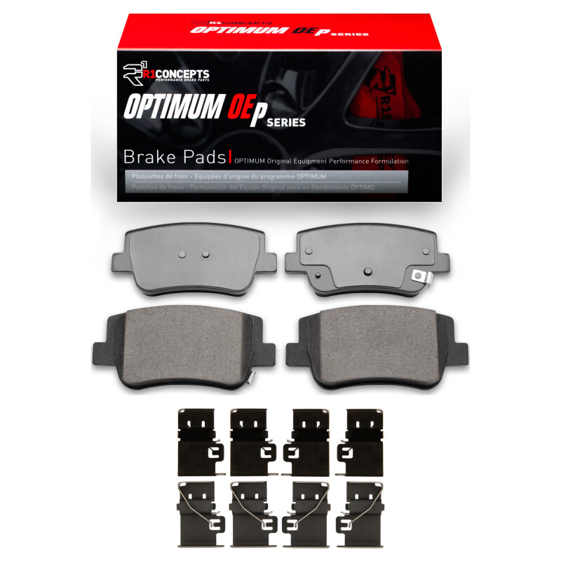 Picture of R1 2021-2025 Hyundai Sonata Rear R1 Optimum OE Pads & Hardware Kit