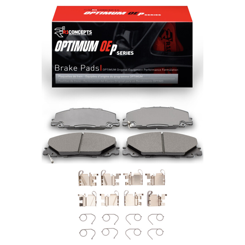 Picture of R1 2023-2026 Honda Pilot Front R1 Optimum OE Pads & Hardware Kit