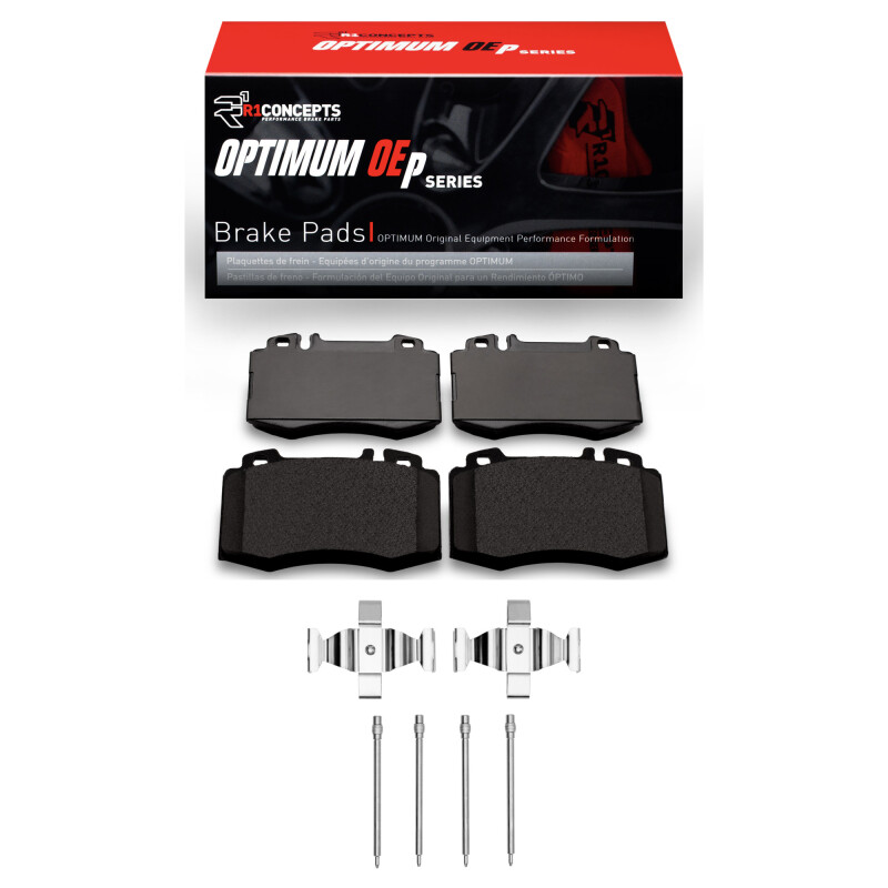 Picture of R1 2003-2009 Mercedes-Benz C350 Front R1 Optimum OE Pads & Hardware Kit