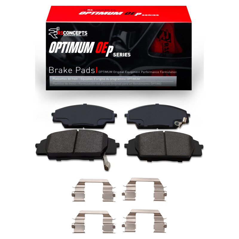 Picture of R1 2000-2010 Acura RSX Front R1 Optimum OE Pads & Hardware Kit