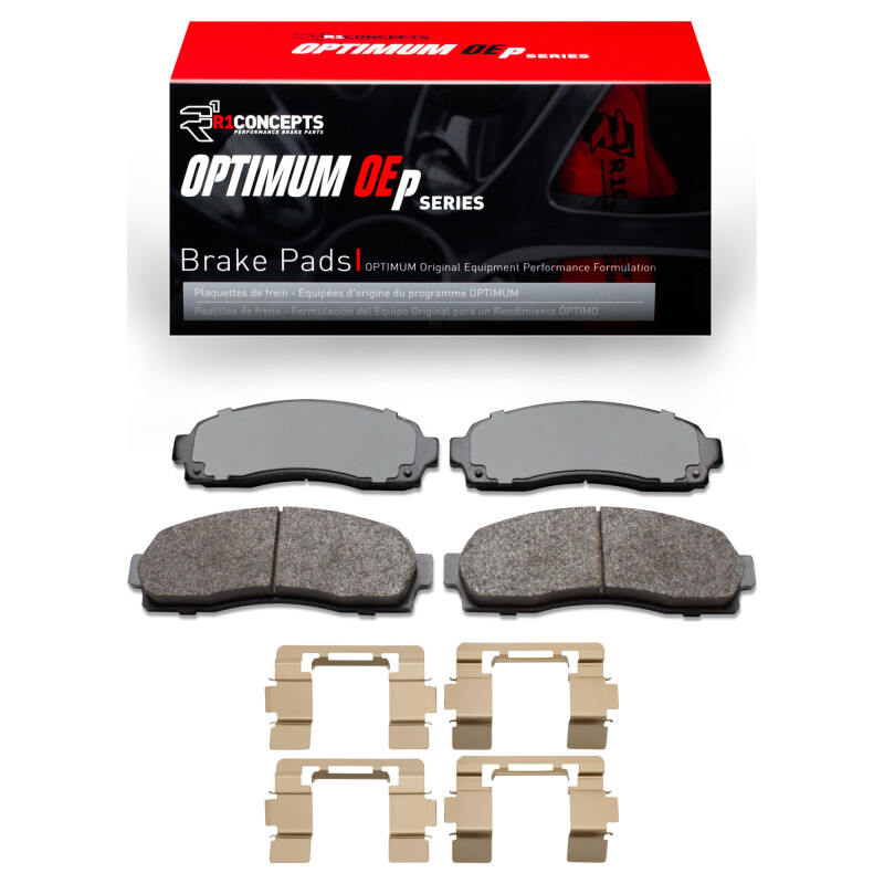 Picture of R1 2003-2011 Ford Ranger (USA/Canada) Front R1 Optimum OE Pads & Hardware Kit