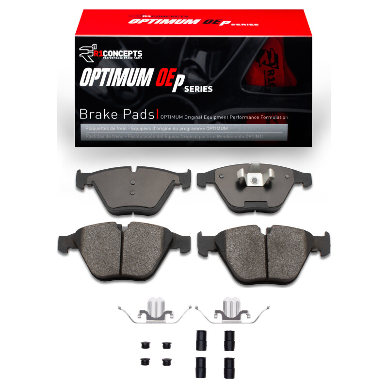Picture of R1 2007-2015 BMW 323I Front R1 Optimum OE Pads & Hardware Kit