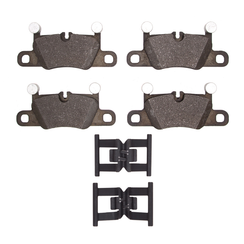 Picture of R1 2012-2023 Porsche Panamera Rear R1 Optimum OE Pads & Hardware Kit
