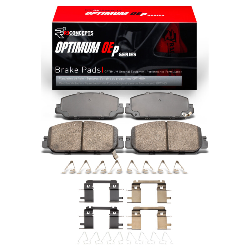 Picture of R1 2020-2025 Acura ADX Front R1 Optimum OE Pads & Hardware Kit