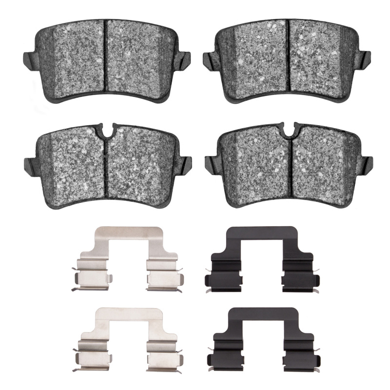 Picture of R1 2011-2023 Audi A6 (USA/Canada) Rear R1 Euro Ceramic Pads & Hardware Kit