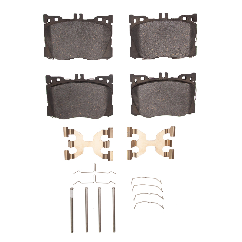 Picture of R1 2016-2023 Mercedes-Benz E350 Front R1 Euro Ceramic Pads & Hardware Kit