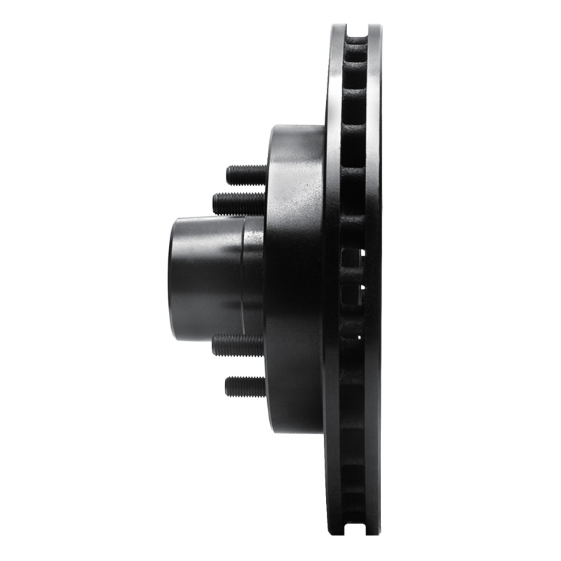 Picture of R1 1982-1995 Buick Regal Front Right Drilled & Slotted Black Brake Rotor