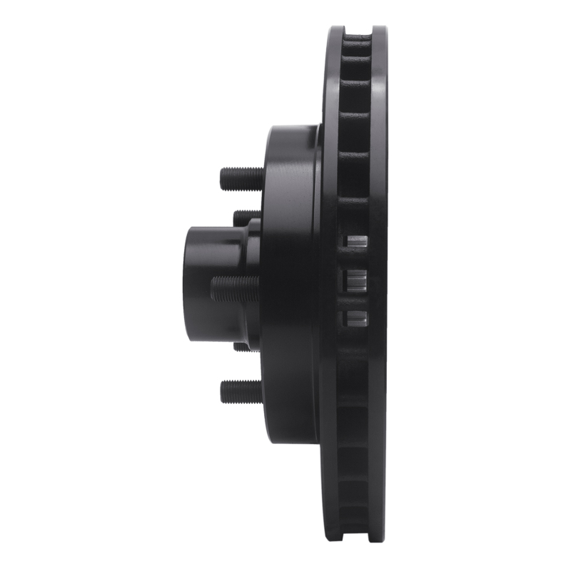 Picture of R1 1992-2002 Chevrolet C1500 Suburban Front Left Drilled & Slotted Black Brake Rotor