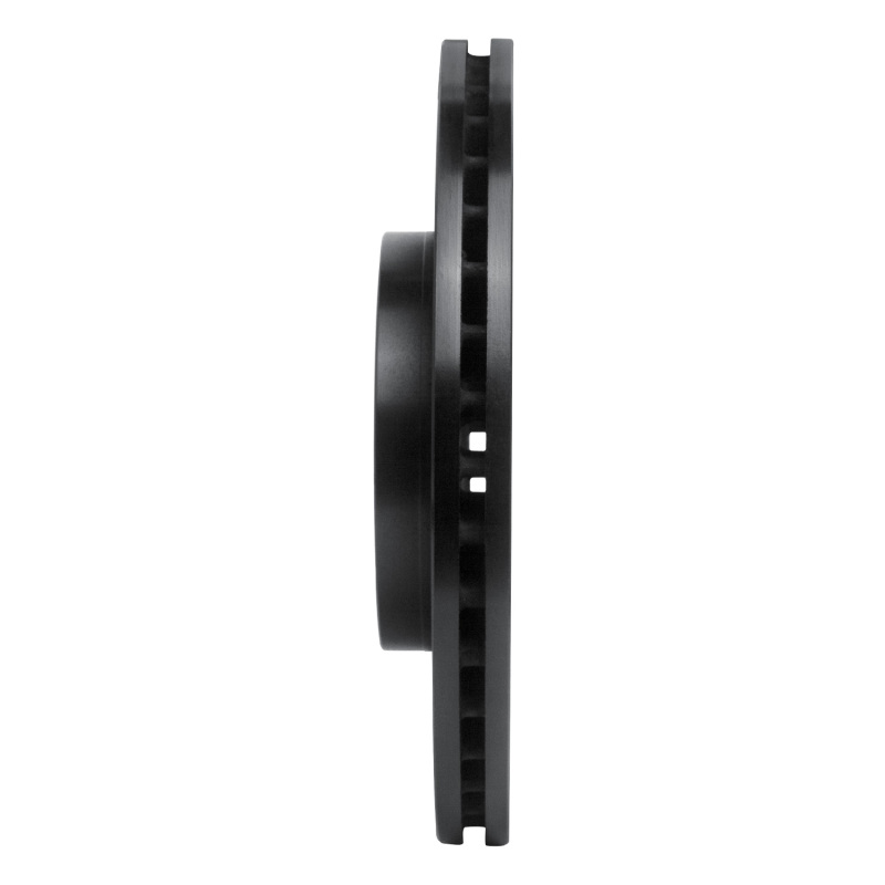 Picture of R1 2010-2013 Ford Transit Connect Front Left Drilled & Slotted Black Brake Rotor