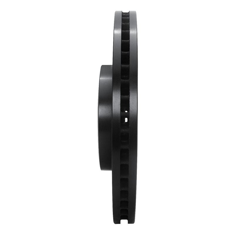 Picture of R1 2011-2017 Audi A4 (USA/Canada) Front Right Drilled & Slotted Black Brake Rotor