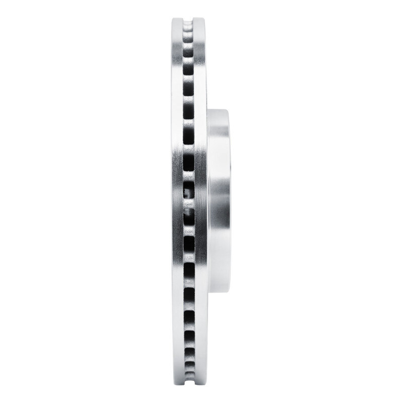 Picture of R1 2020-2025 Subaru Impreza Front Right Drilled & Slotted Silver Brake Rotor