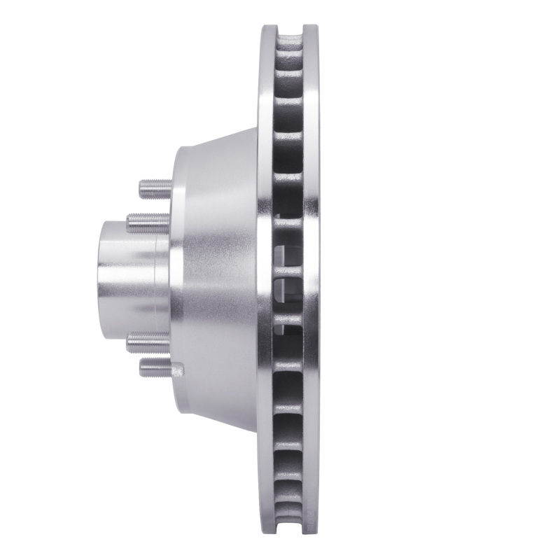 Picture of R1 1969-1973 Chrysler New Yorker Front Left Drilled & Slotted Silver Brake Rotor