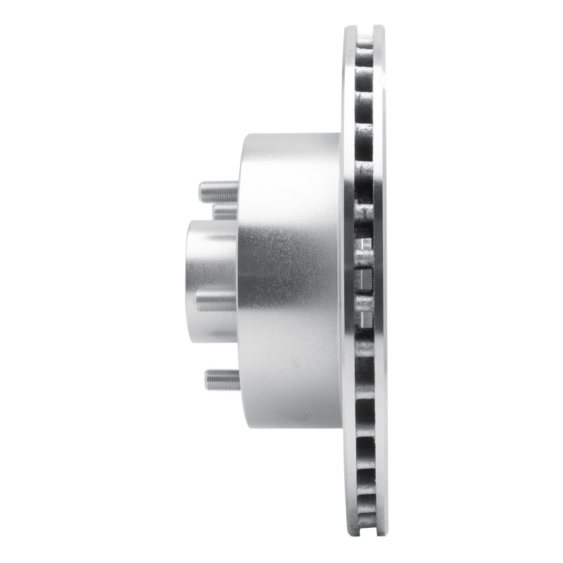 Picture of R1 1987-1990 Dodge Dakota RWD Front Left Drilled & Slotted Silver Brake Rotor