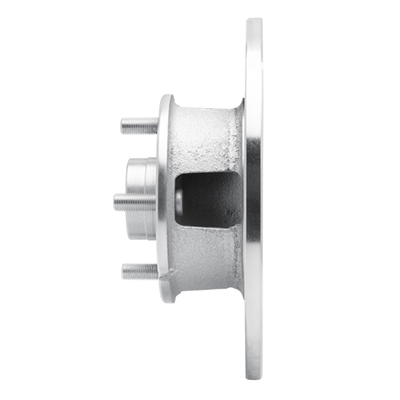 Picture of R1 1978-1987 Chevrolet CHEVETTE Front Left Drilled & Slotted Silver Brake Rotor