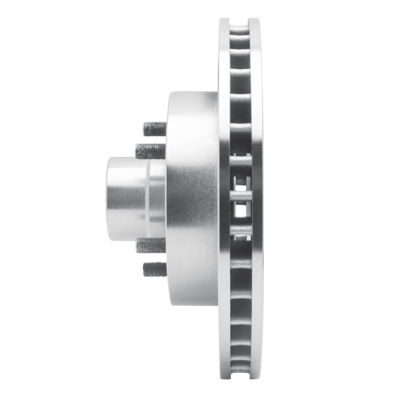 Picture of R1 1969-1996 Buick Estate Wagon Front Right Drilled & Slotted Silver Brake Rotor