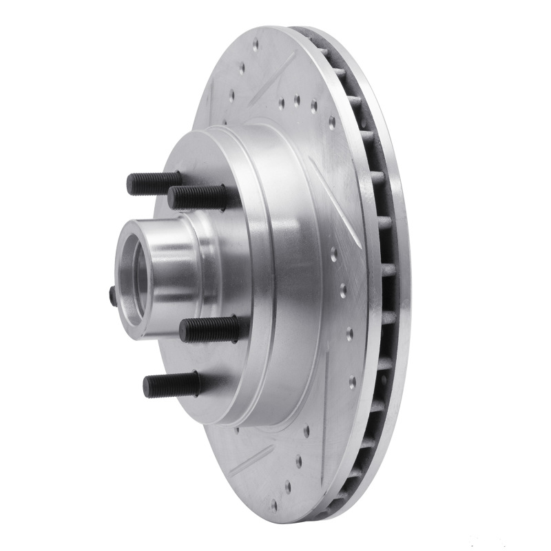 Picture of R1 1988-1991 Chevrolet C1500 Front Left Drilled & Slotted Silver Brake Rotor
