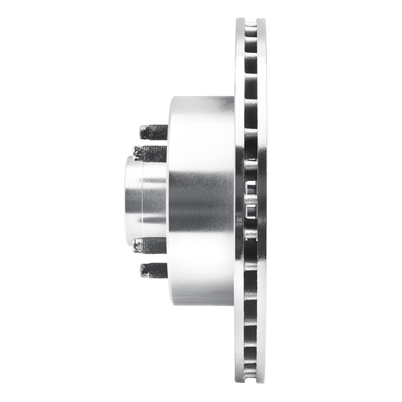 Picture of R1 1974-1980 Ford Granada Front Right Drilled & Slotted Silver Brake Rotor