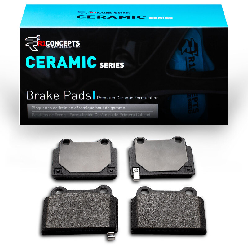 Picture of R1 08-15 Mitsubishi Lancer Rear R1 Ceramic Brake Pads