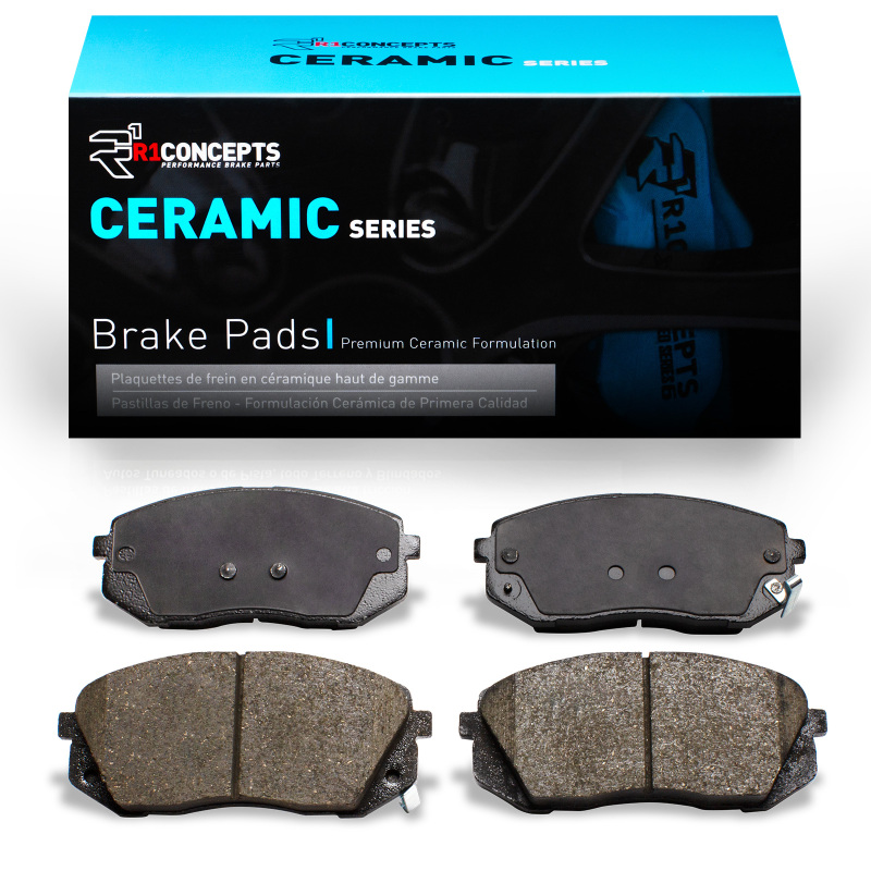 Picture of R1 15-23 Hyundai Kona EV Front R1 Ceramic Brake Pads
