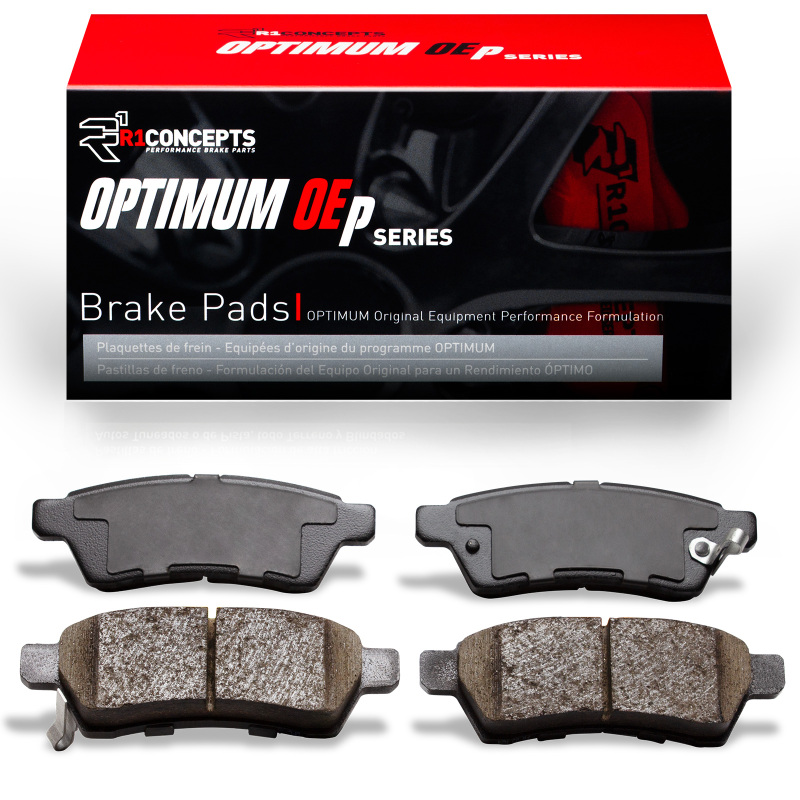 Picture of R1 05-25 Nissan Frontier Rear R1 Optimum OE Brake Pads