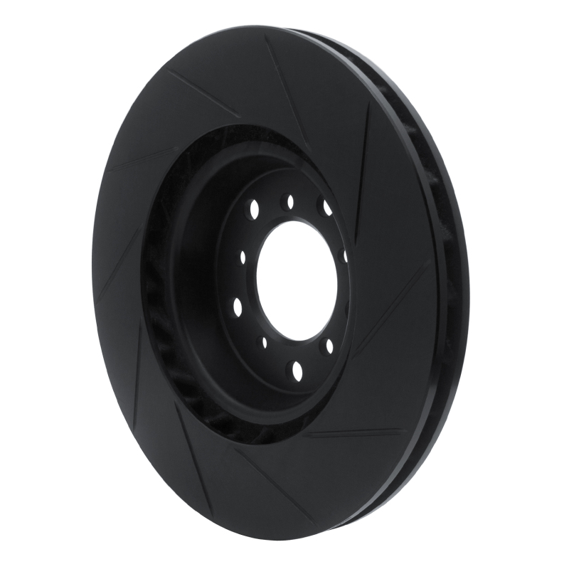 Picture of R1 01-06 BMW M3 Right Front Slotted Black Brake Rotor