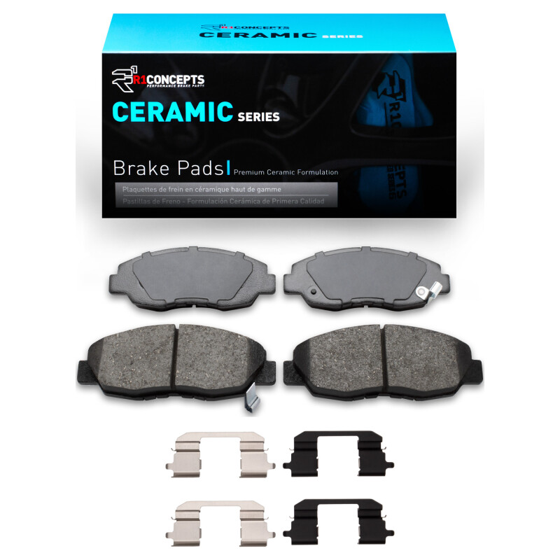 Picture of R1 90-99 Acura CL Front Ceramic Brake Pads & Hardware Kit