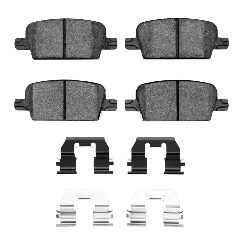 Picture of R1 16-21 Chevrolet Malibu Rear Ceramic Brake Pads & Hardware Kit