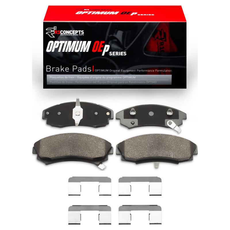 Picture of R1 86-92 Buick Riviera Front Optimum OE Brake Pads & Hardware Kit