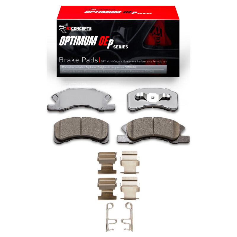 Picture of R1 14-25 Dodge Attitude (Mexico) Front Optimum OE Brake Pads & Hardware Kit