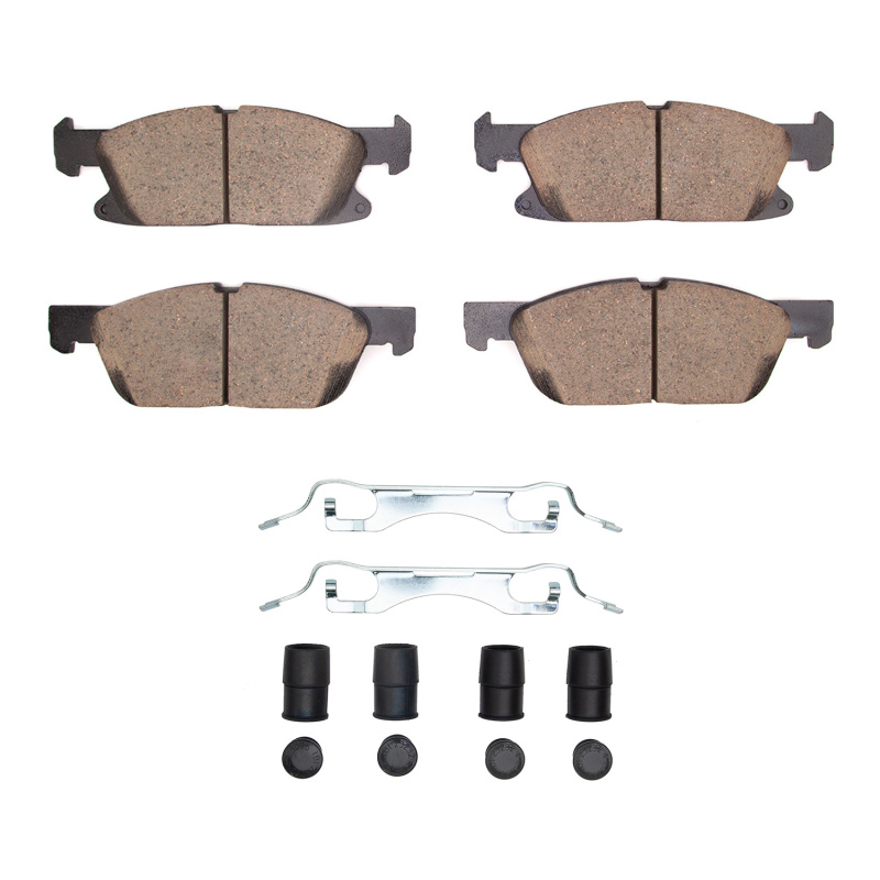 Picture of R1 19-21 Ford Edge Front Optimum OE Brake Pads & Hardware Kit