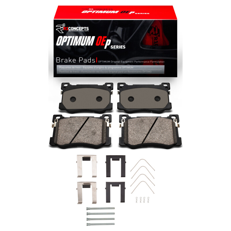 Picture of R1 15-20 Genesis G80 Front Optimum OE Brake Pads & Hardware Kit
