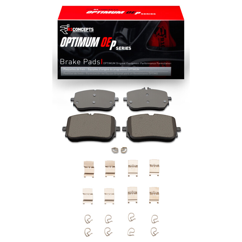 Picture of R1 19-26 Mercedes-Benz A220 Front Optimum OE Brake Pads & Hardware Kit