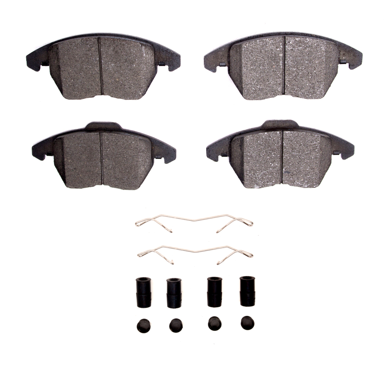Picture of DFC 05-15 Audi TT Front 5000 Advanced Low Metallic Brake Pads and Hardware Kit