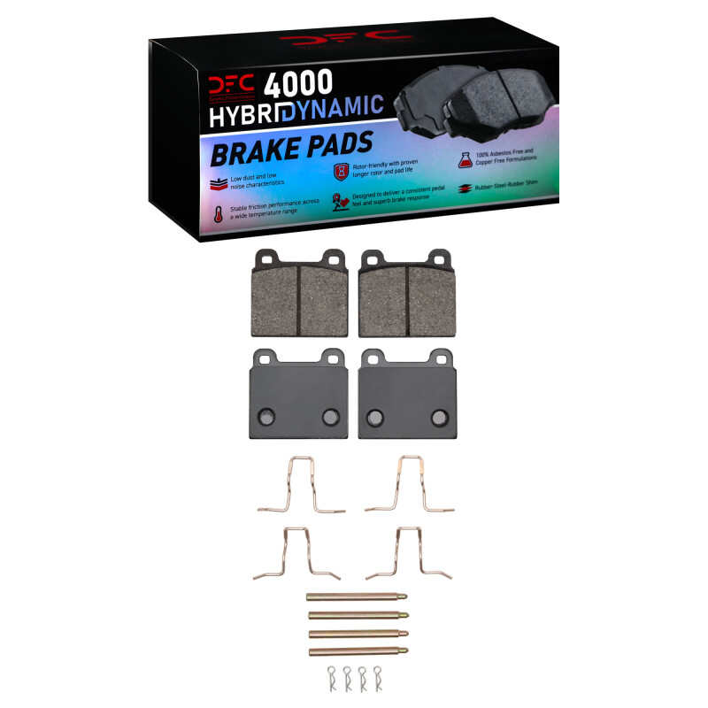 Picture of DFC 63-76 Mercedes-Benz 220SE Front 4000 HybriDynamic Brake Pads and Hardware Kit