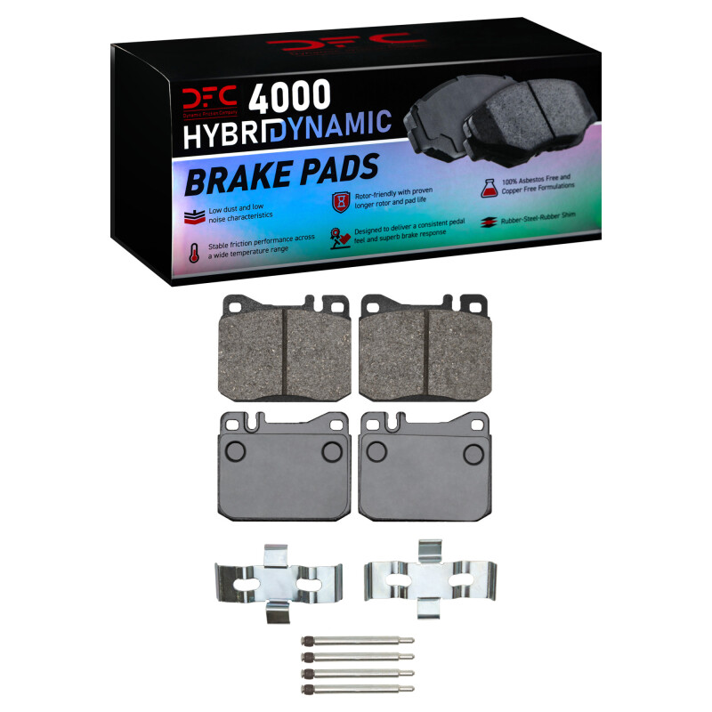 Picture of DFC 72-79 Mercedes-Benz 450SL Front 4000 HybriDynamic Brake Pads and Hardware Kit