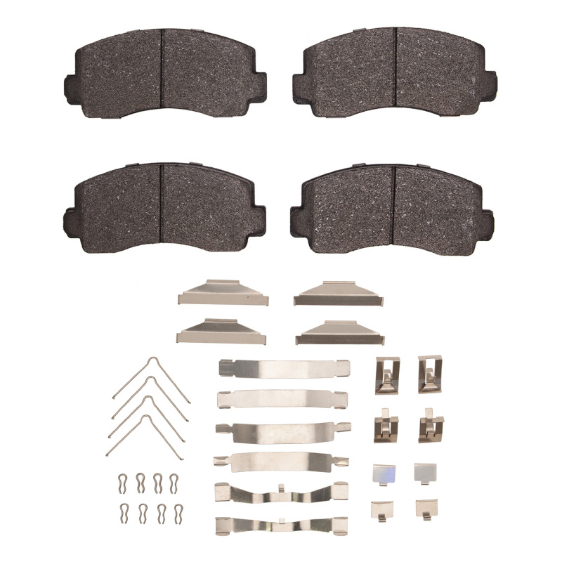 Picture of DFC 76-83 Dodge Colt Front 4000 HybriDynamic Brake Pads and Hardware Kit