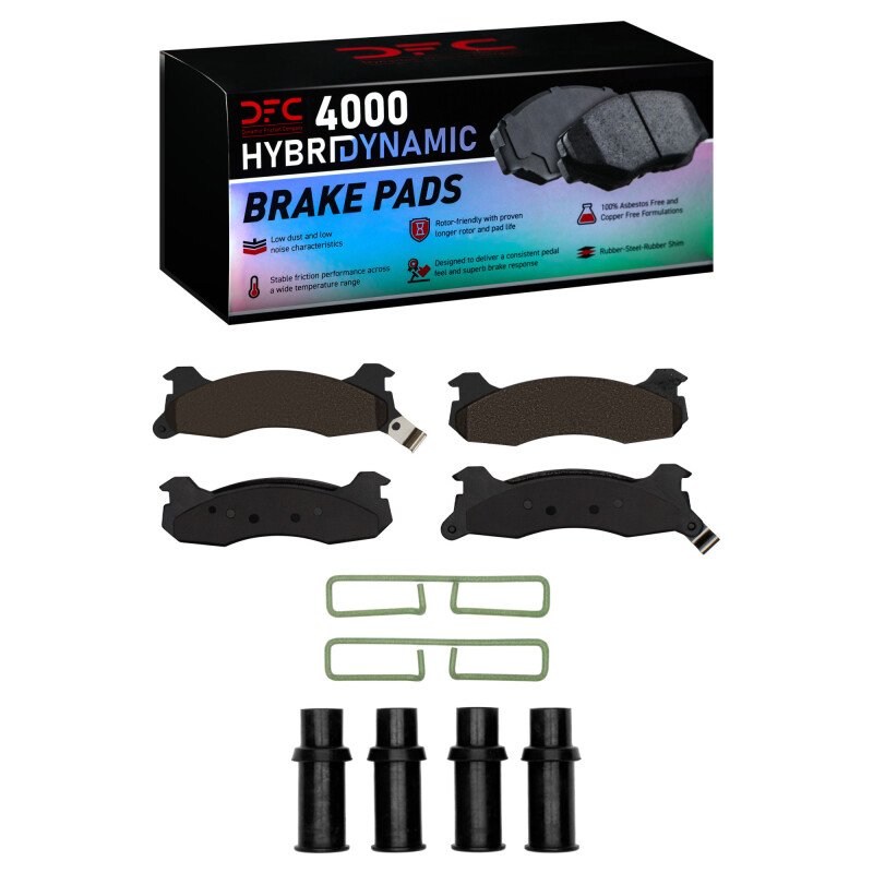 Picture of DFC 84-86 Ford Mustang Rear 4000 HybriDynamic Brake Pads and Hardware Kit