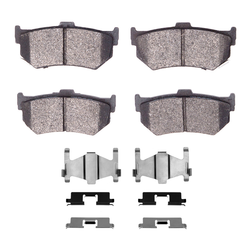Picture of DFC 84-94 Honda Prelude Rear 4000 HybriDynamic Brake Pads and Hardware Kit