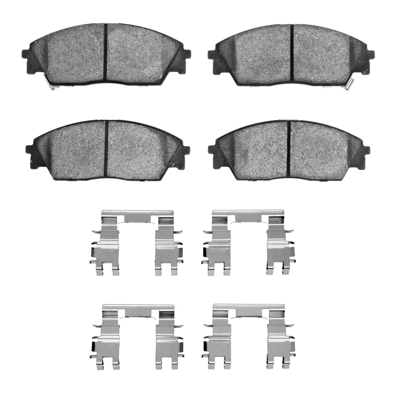 Picture of DFC 88-91 Honda CRX Front 4000 HybriDynamic Brake Pads and Hardware Kit