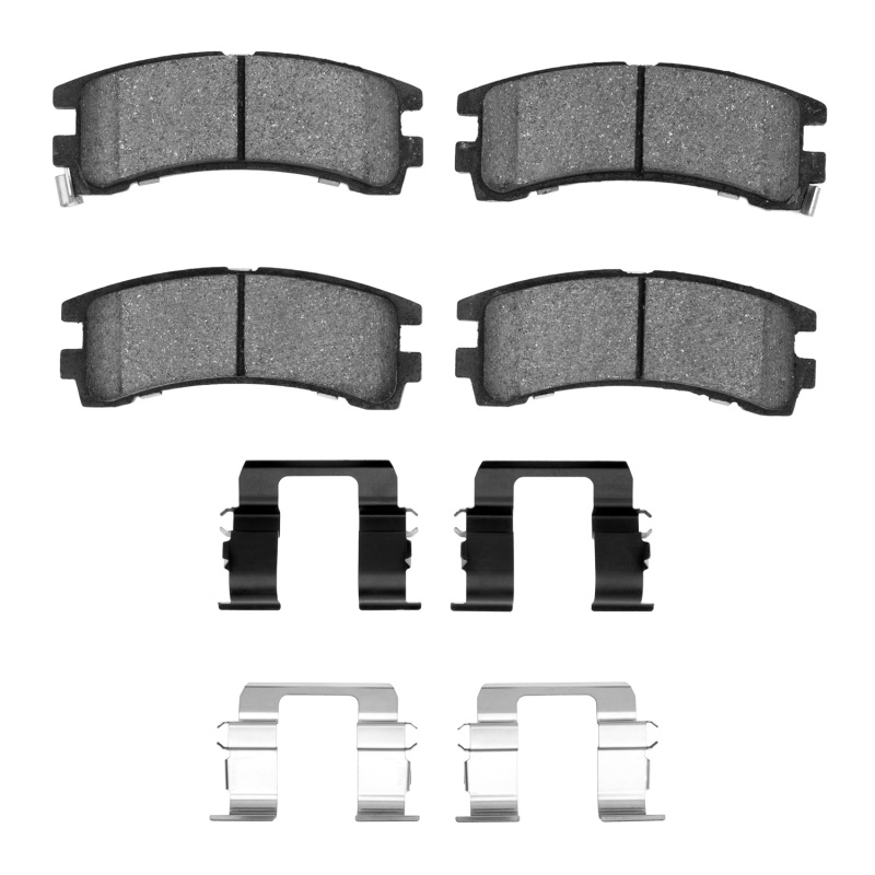 Picture of DFC 88-95 Nissan Pathfinder Rear 4000 HybriDynamic Brake Pads and Hardware Kit