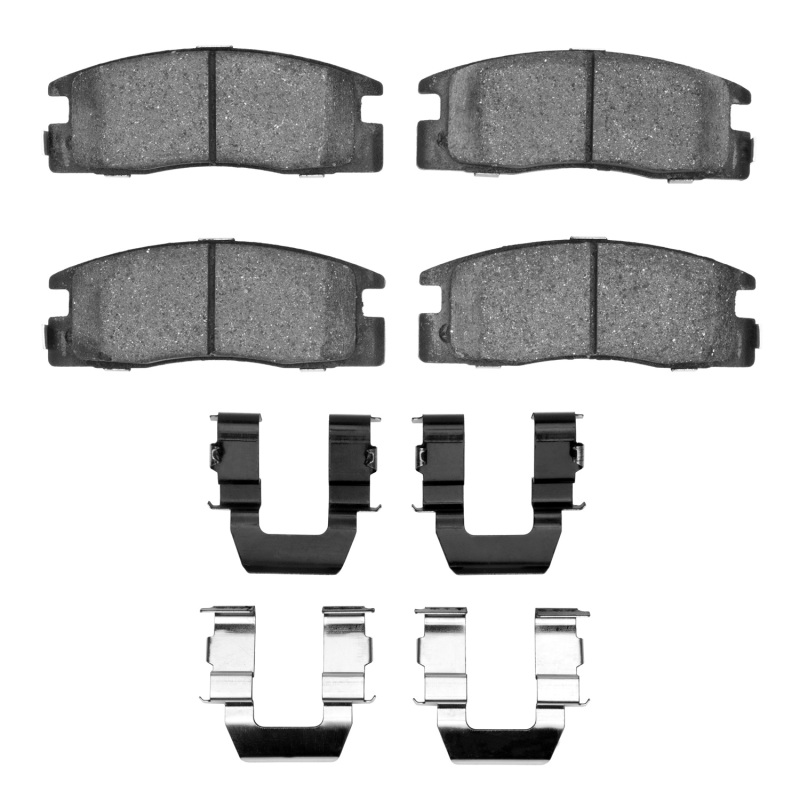 Picture of DFC 88-95 Isuzu Pickup Rear 4000 HybriDynamic Brake Pads and Hardware Kit