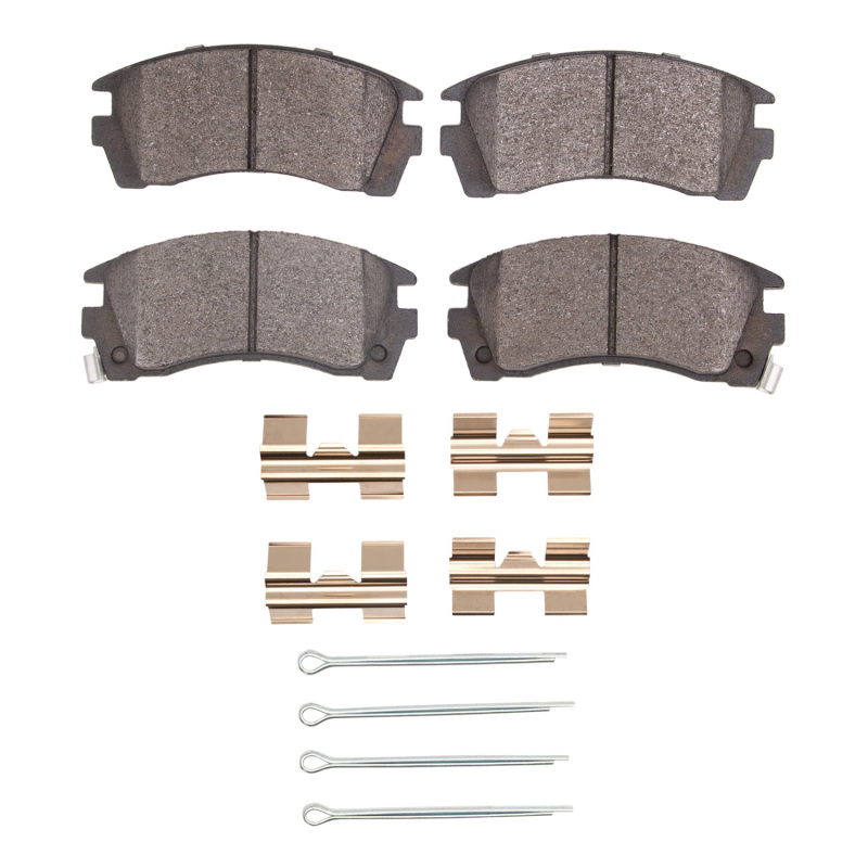 Picture of DFC 74-86 Land Rover Range Rover Front 4000 HybriDynamic Brake Pads and Hardware Kit