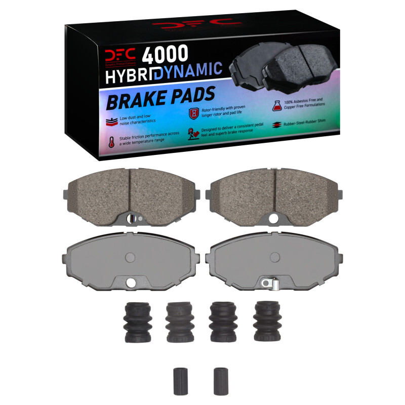 Picture of DFC 93-97 Infiniti Q45 Front 4000 HybriDynamic Brake Pads and Hardware Kit
