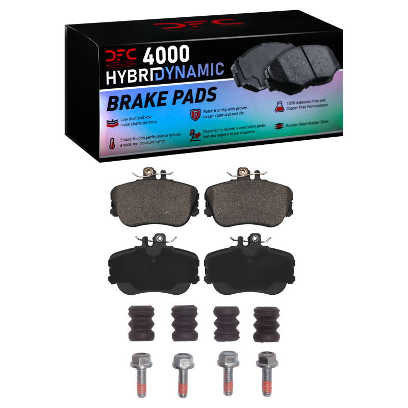 Picture of DFC 94-98 Mercedes-Benz C220 Front 4000 HybriDynamic Brake Pads and Hardware Kit