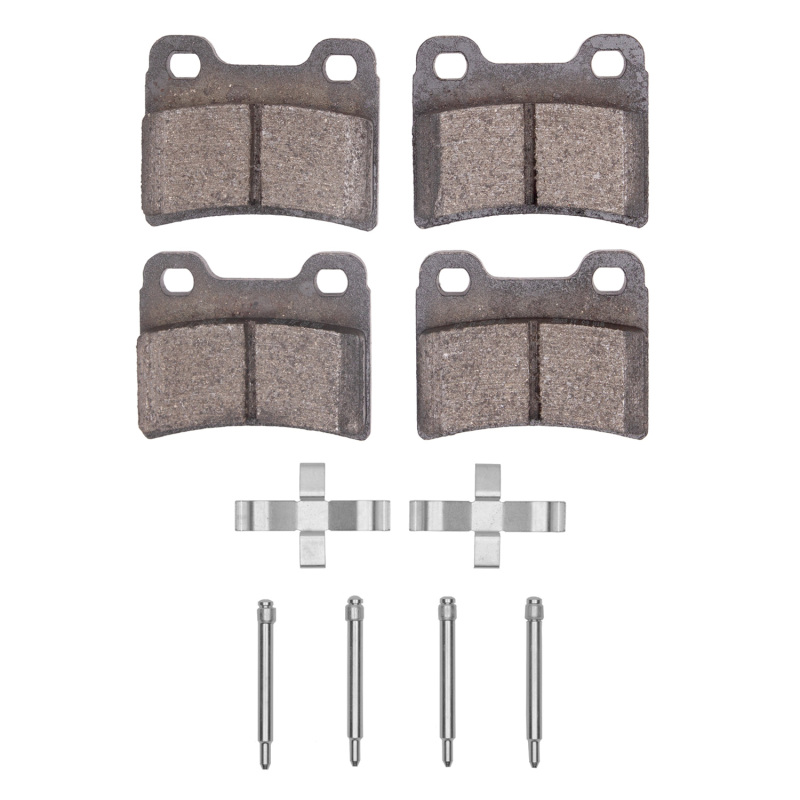 Picture of DFC 95-97 Kia Sephia Rear 4000 HybriDynamic Brake Pads and Hardware Kit